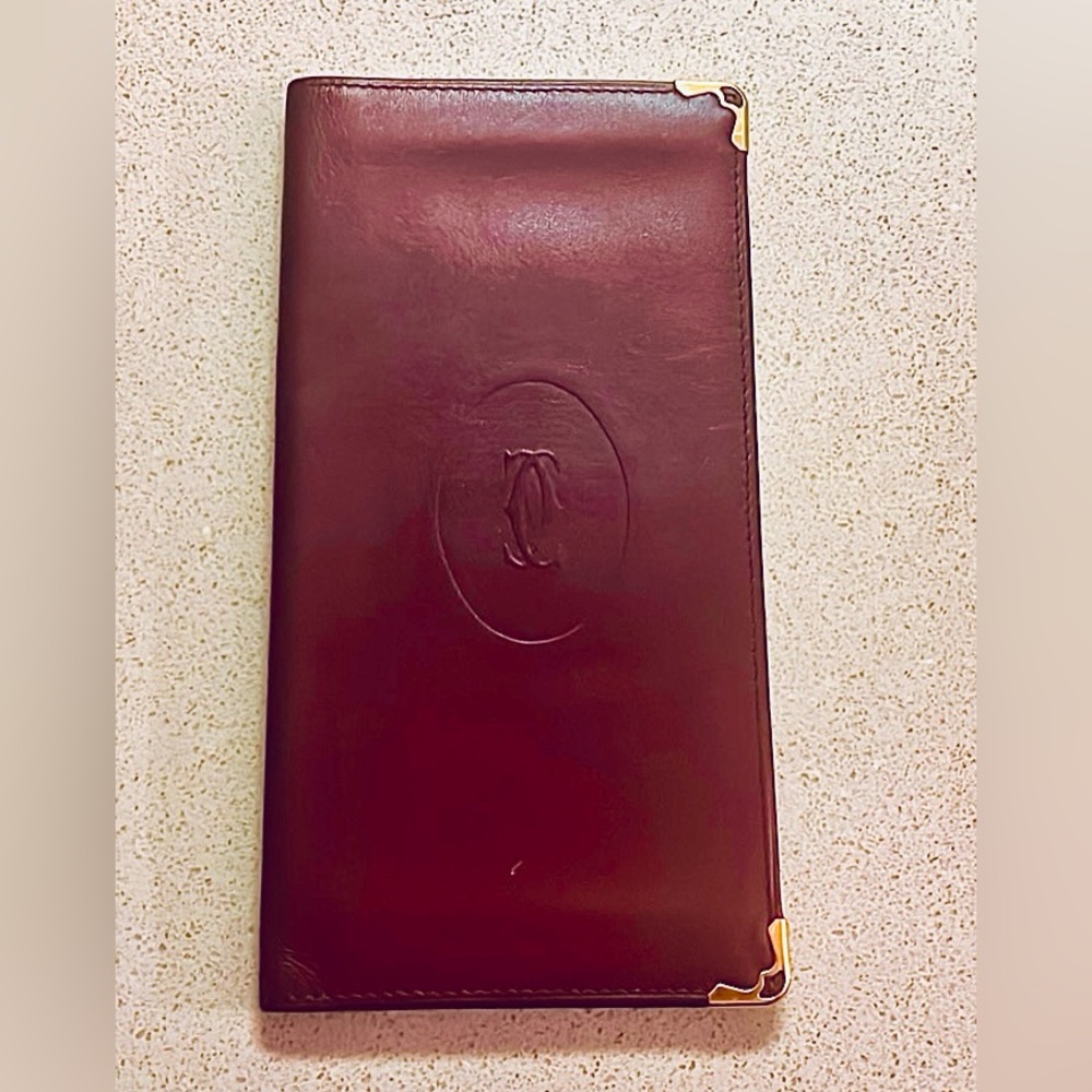 Vintage CARTIER Must‎ CC Long Wallet